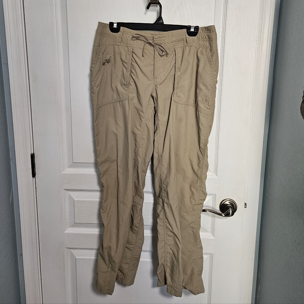 The North Face Hiking Pants Horizon Tempest Utility Convertible Khaki Womens 10